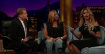 VIDEO: Queen Latifah & Laverne Cox Visit LATE LATE SHOW