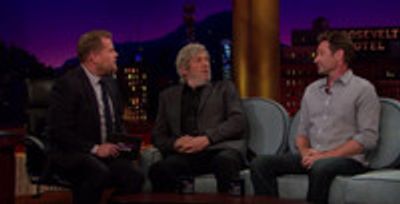 VIDEO: Jeff Bridges and David Duchovny Visit LATE LATE SHOW