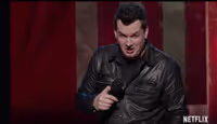 VIDEO: Sneak Peek - Jim Jefferies Considers Concept of President Trump in Netflix… Video