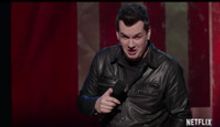 VIDEO: Sneak Peek - Jim Jefferies Considers Concept of President Trump in Netflix…