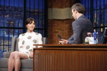 VIDEO: Aubrey Plaza Talk New Film 'Mike and Dave Need Wedding Dates' on LATE NIGHT