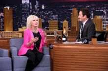 VIDEO: Joanna Lumley Talks 'Absolutely Fabulous' Movie on TONIGHT SHOW
