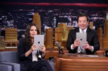 VIDEO: Mila Kunis & Jimmy Try Out Photo Booth Filters on TONIGHT