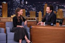 VIDEO: Alicia Vikander Teaches Jimmy Swedish Drinking Game on TONIGHT