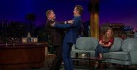 VIDEO: James Corden Calls Out Chris Pine on His Awkward Hugs Video