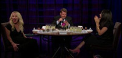 VIDEO: Mila Kunis & Christina Applegate Literally 'Spill Their Guts' on LATE LATE SHOW