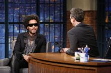 VIDEO: Lenny Kravitz Talks Touring with Guns N' Roses on LATE NIGHT