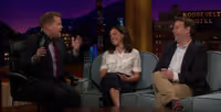 VIDEO: Tatiana Maslany & Mike Birbiglia Visit LATE LATE SHOW Video