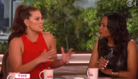 VIDEO: Ashley Graham Responds to Khloe Kardashian Body Critics on THE TALK Video