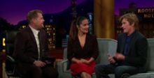 VIDEO: Salma Hayek & Denis Leary Recall Childhood Nicknames on LATE LATE SHOW