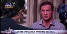 VIDEO: Ryan Lochte Comes Clean to Stephen Colbert in 'Late Show Exclusive'