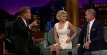 VIDEO: Kate Mara and Michael Kelly Visit LATE LATE SHOW