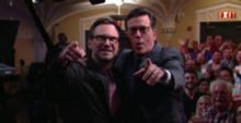 VIDEO: Christian Slater Inspires LATE SHOW's Crowdsurfing Craze