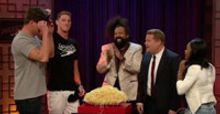 VIDEO: Olympians Gabby Douglas, Nathan Adrian & Conor Dwyer Visit JAMES CORDEN