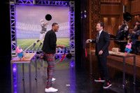 VIDEO: NFL Pro Russell Westbrook Plays Random Object Football Toss on TONIGHT Video