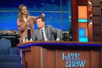VIDEO: Jessica Alba Turns Stephen Into a Hipster Millennial on LATE SHOW Video