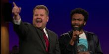VIDEO: Donald Glover & Reggie Watts Make Music on LATE LATE SHOW