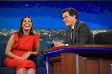 VIDEO: America Ferrera Swam Across the Ocean Before Heading to an Emmy Party!