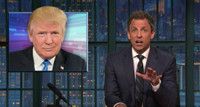 VIDEO: Seth Meyers Continues to Slam Donald Trump on LATE NIGHT