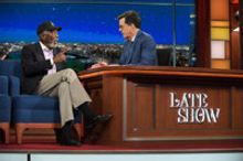 VIDEO: Morgan Freeman Talks Executive Producing Duties & More on LATE SHOW