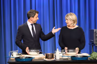 VIDEO: Martha Stewart & Seth Make Pizza & More on LATE NIGHT