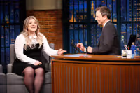 VIDEO: Kelly Clarkson Talks End of 'Idol', New Children's Book on LATE NIGHT Video