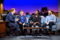 VIDEO: Ron Howard, Nick Offerman & Aldis Hodge Visit LATE LATE SHOW Video