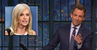 VIDEO: Seth Meyers Talks Hillary Clinton's 12-Point Lead & More on LATE NIGHT Video