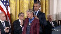 VIDEO: Teary-Eyed Ellen DeGeneres Awarded Presidential Medal of Freedom