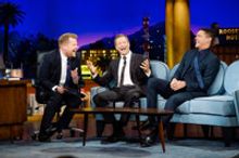 VIDEO: Aaron Eckhart, Trevor Noah & James Get Physical on LATE LATE SHOW