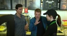 VIDEO: James Corden Films an Entire Movie in a Starbucks