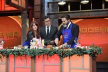 VIDEO: Megan Mullally & Nick Offerman Battle for LATE SHOW's 'Smooshed' Ttile