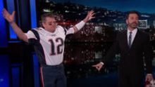 VIDEO: Jimmy Kimmel Unmasks a Fake 'Tom Brady' on Last Night's Show