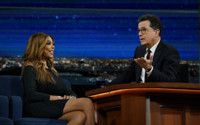 VIDEO: Wendy Williams & Stephen Colbert See Who Can Throw the Most Shade Video