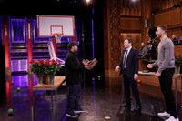 VIDEO: Ice Cube & Blake Griffin Compete in Random Objects Shootout on TONIGHT Video