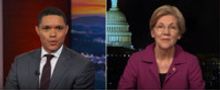 VIDEO: Elizabeth Warren Reacts to Being Silenced on Senate Floor on THE DAILY SHOW