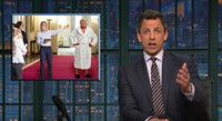 VIDEO: Seth Meyers Takes a Closer Look at Trump's 'Bathrobe-Gate' on LATE NIGHT
