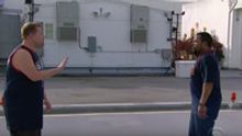VIDEO: James Corden Dominates Ice Cube on the Basketball Court on LATE LATE SHOW