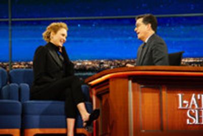 VIDEO: Uma Thurman Faces Stephen Colbert's Ire for Turning Down 'Lord of the Rings'