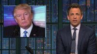 VIDEO: Seth Meyers Takes 'Closer Look' at Town Hall Protests & Trump's Golfing Video
