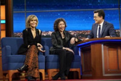 VIDEO: Jane Fonda & Lily Tomlin Talk Marching, Protesting & Being Arrested on LATE SHOW