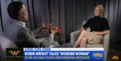 VIDEO: Robin Wright Discusses 'Wonder Woman' and 'House of Cards' on GMA