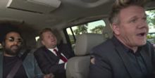 VIDEO: Gordon Ramsay Puts Dinner on Hold to Drive James Corden to LAX