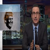 VIDEO: John Oliver Tears Down Donald Trump's Wall on LAST WEEK TONIGHT Video