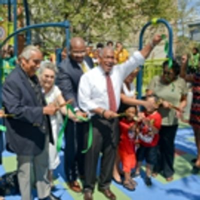 Photo Flash: NYC Parks Transforms White Park Into East Harlem Oasis