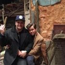 Photo: Josh Gad and Andrew Rannells Reunite On Set for 5-Year BOOK OF MORMON…