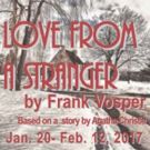 Murder and Intrigue to Hit the Stage at Clague with LOVE FROM A STRANGER