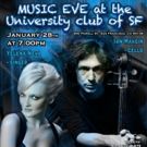 Ian Maksin and Yelena Neva Team for MUSIC EVE at University Club of San Francisco