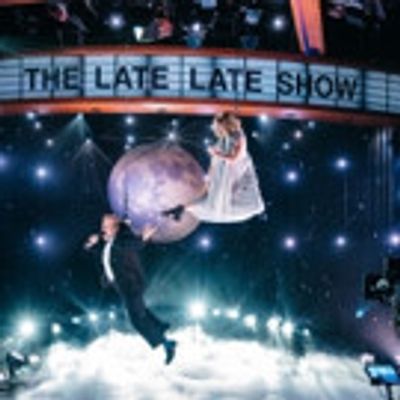 VIDEO: Kristen Bell & James Corden's Aerial Duet Is An Epic Fail on LATE LATE SHOW