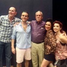 Photo Flash: George M. Cohan III Visits TheatreZone's GEORGE M!